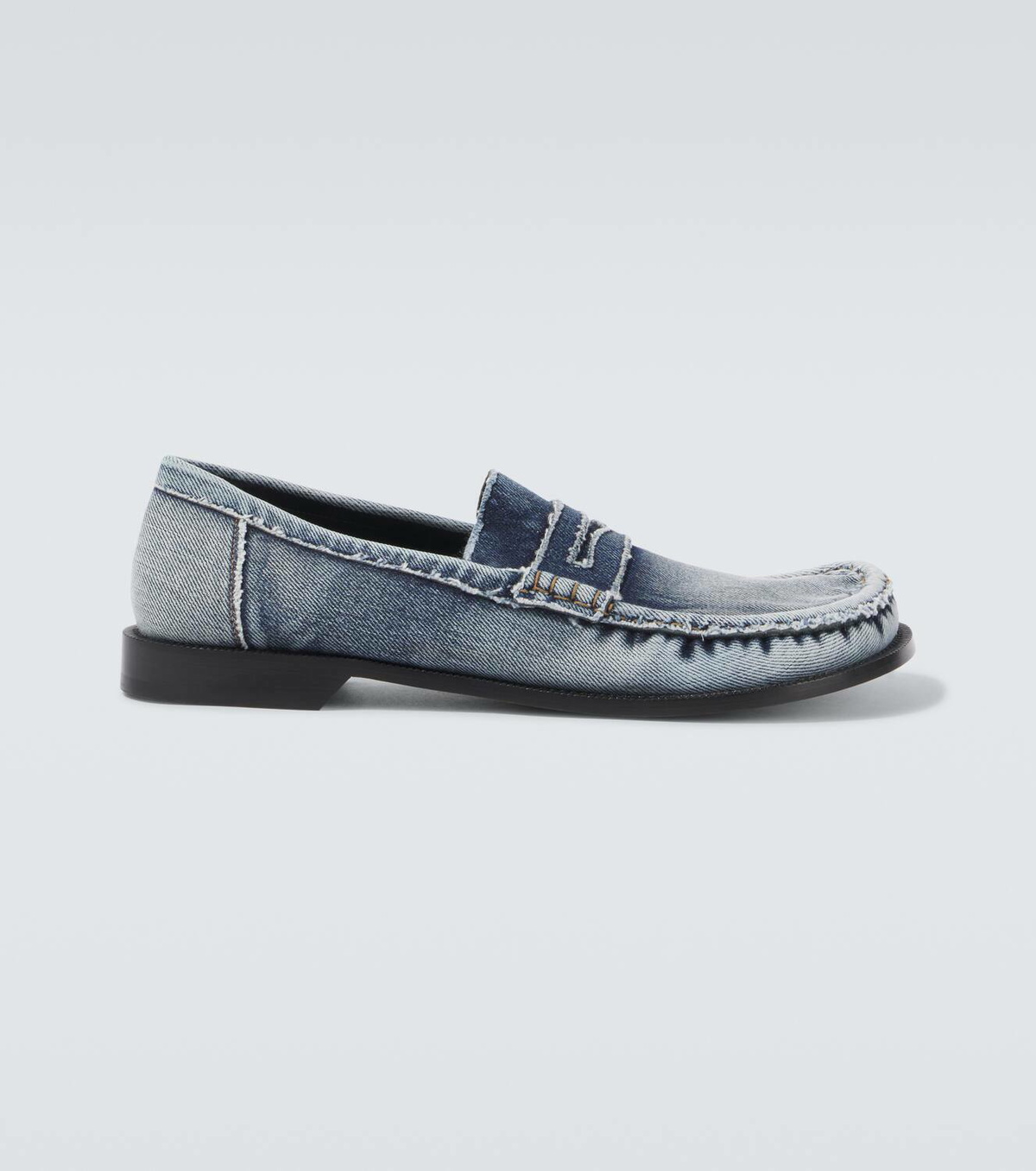 Loewe Campo denim penny loafers Loewe