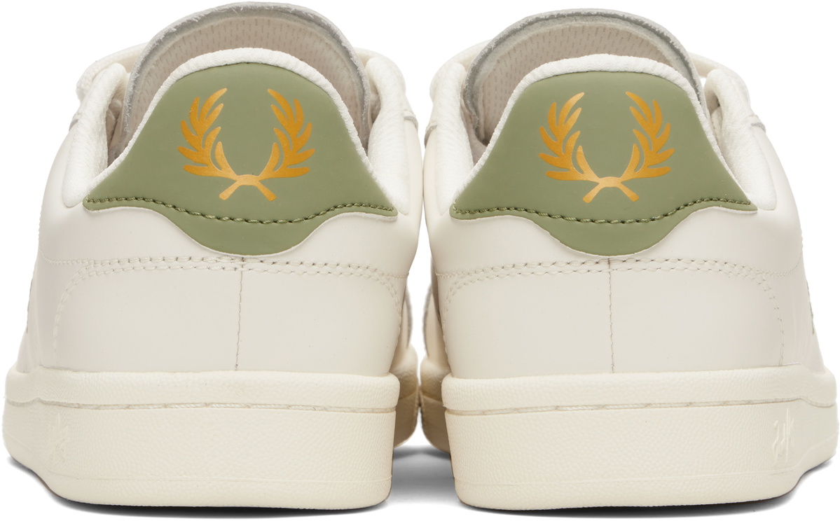 Fred Perry White B721 Leather Sneakers