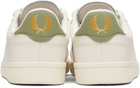 Fred Perry White B721 Leather Sneakers