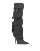 The Attico Womens Boot Charcoal