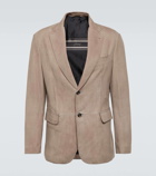 Brioni Monti suede blazer