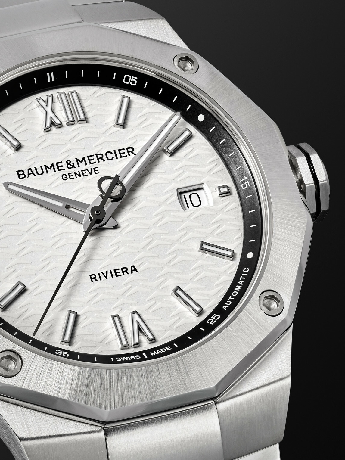Baume & Mercier - Riviera Automatic Stainless Steel Watch, Ref. 10829