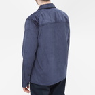 Dickies Men's Higginson Corduroy Overshirt in Navy Blue