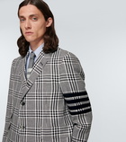 Thom Browne - Linen checked 4-Bar blazer