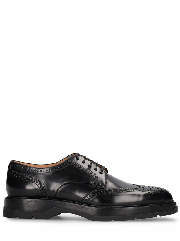 Photo: DUNHILL Hybrid Brogue Derby Shoes