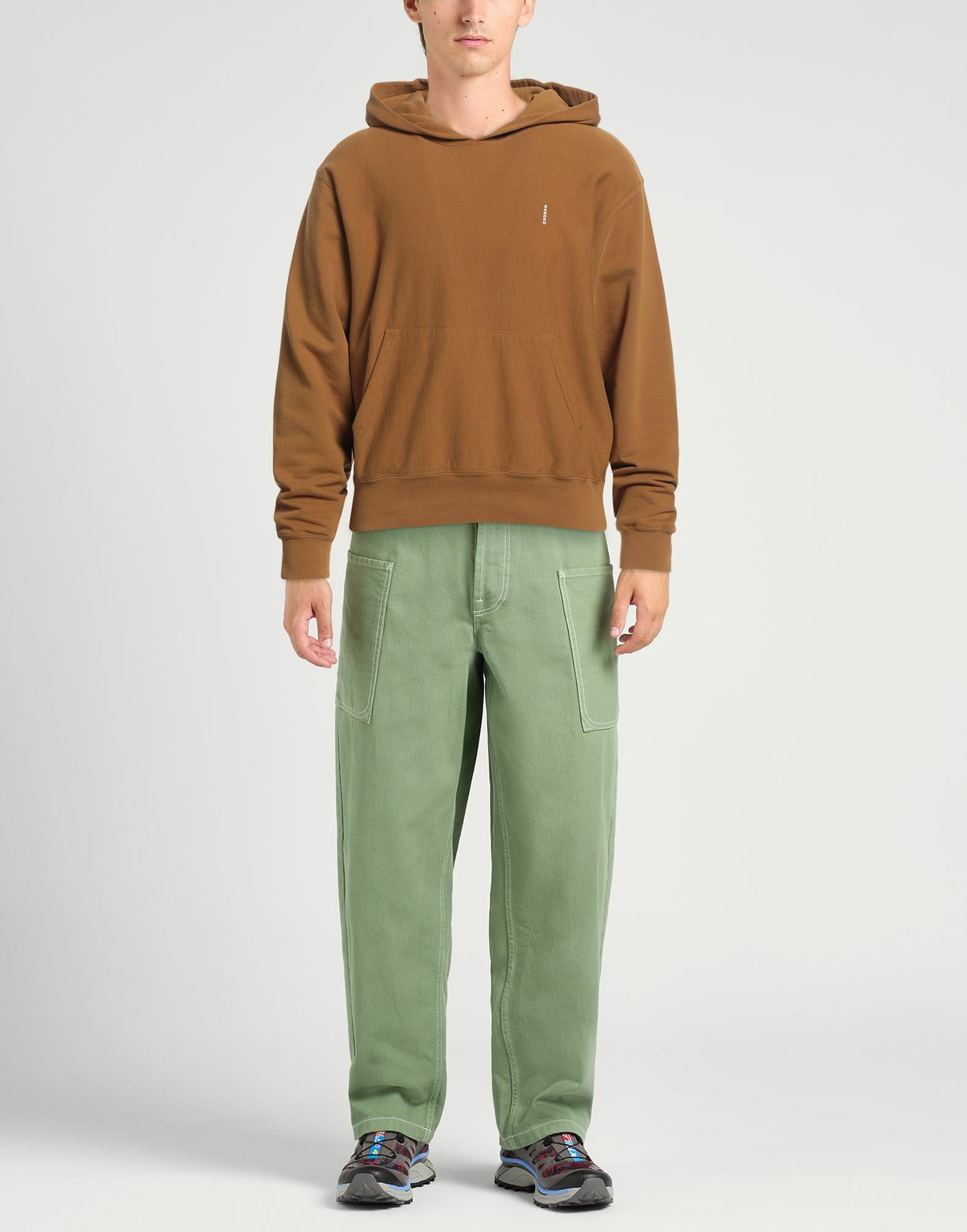 Sandro Mens Sweatshirt Camel