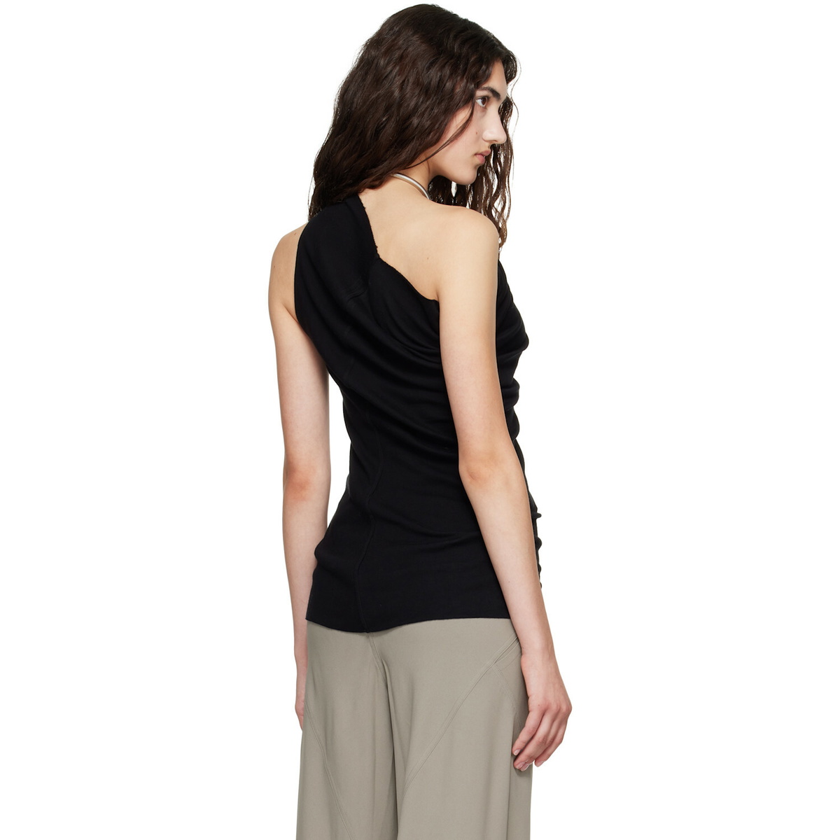 Rick Owens Black Tower Athena Top