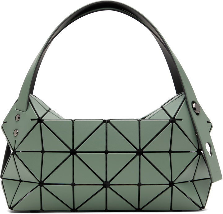 Photo: BAO BAO ISSEY MIYAKE Khaki Mini Boston Bag