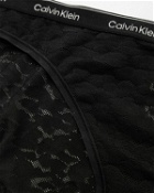 Calvin Klein Underwear Wmns 3 Pack Bikini (Low Rise) Black - Womens - Panties