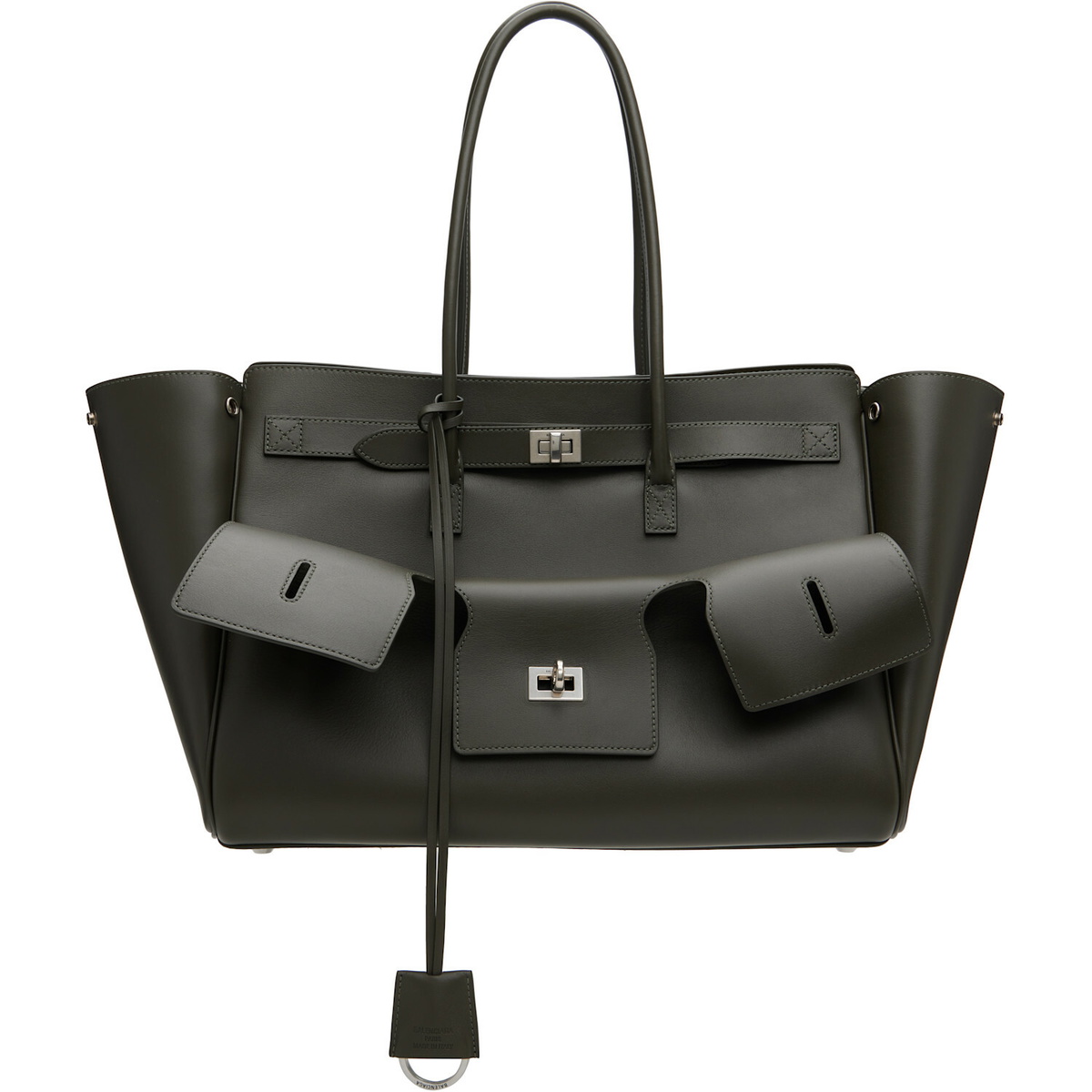 Balenciaga Khaki Bel Air M Carry All Bag