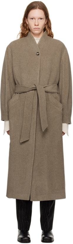 Photo: House of Dagmar Taupe Cameron Coat