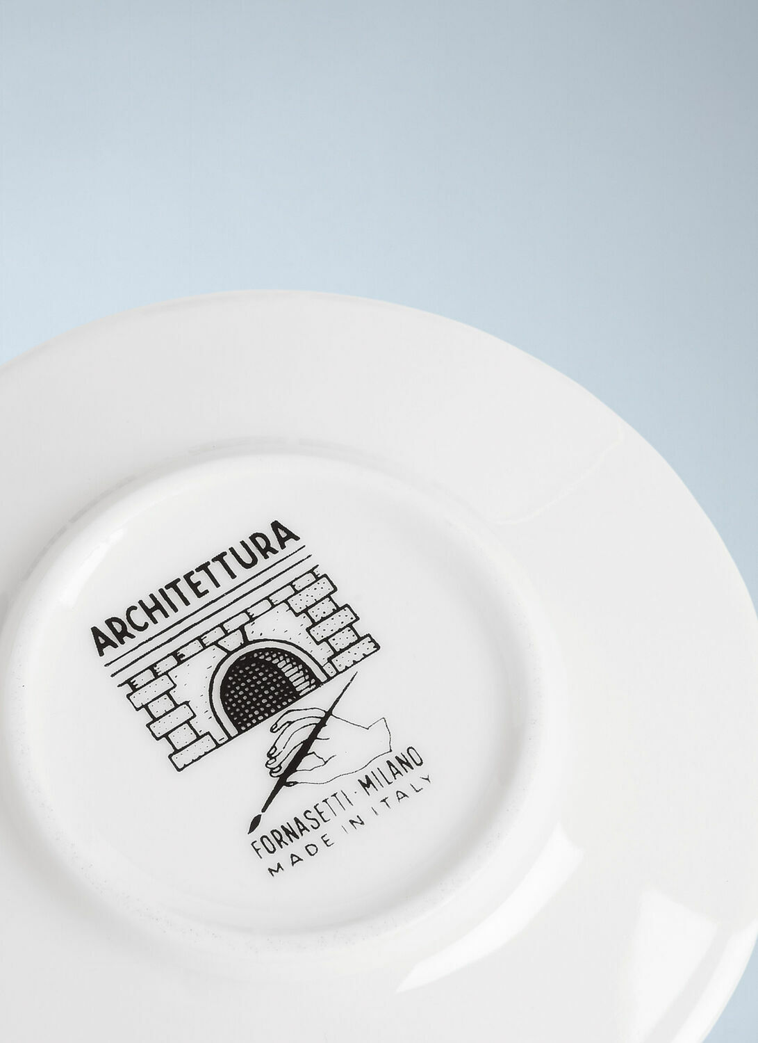 Fornasetti Set Of Six Architettura Cup And Saucer Set