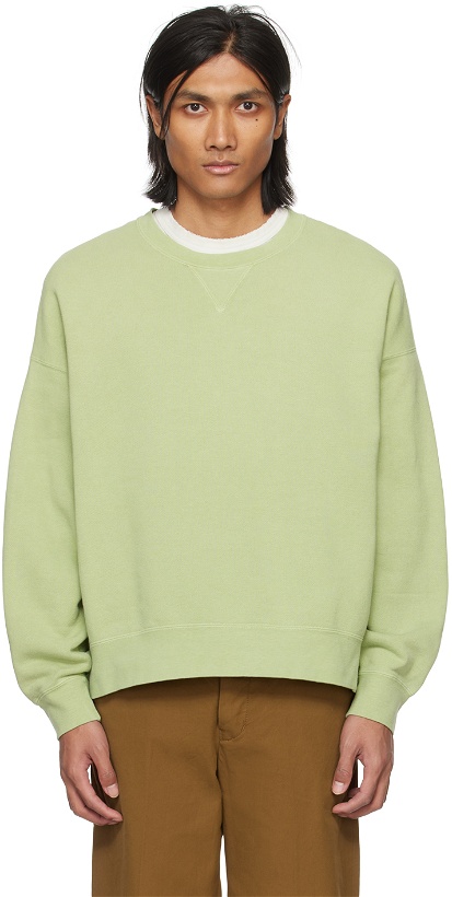 Photo: visvim Green Amplus SB Sweatshirt