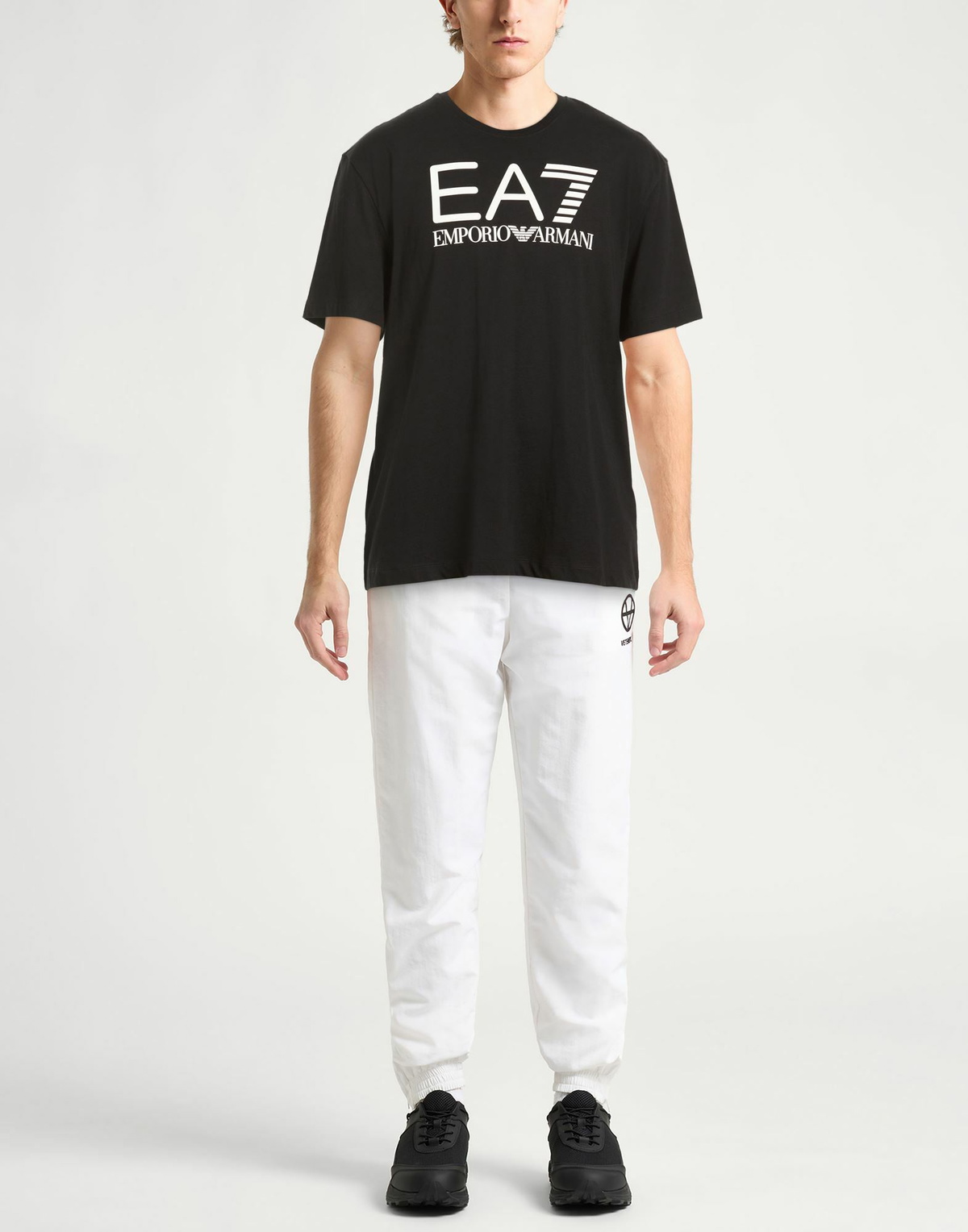 Ea7 Mens T-shirt in Black