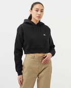 Dickies Wmns Oakport Cropped Hoodie Black - Womens - Hoodies