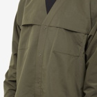 Homme Plissé Issey Miyake Men's Lightweight Shirt in Khaki Grey