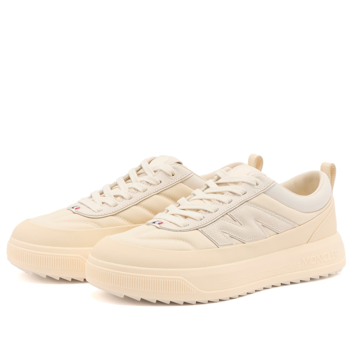 Moncler Men's Monpulse Low Top Sneakers in White