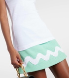 Patou Logo cotton jersey tank top