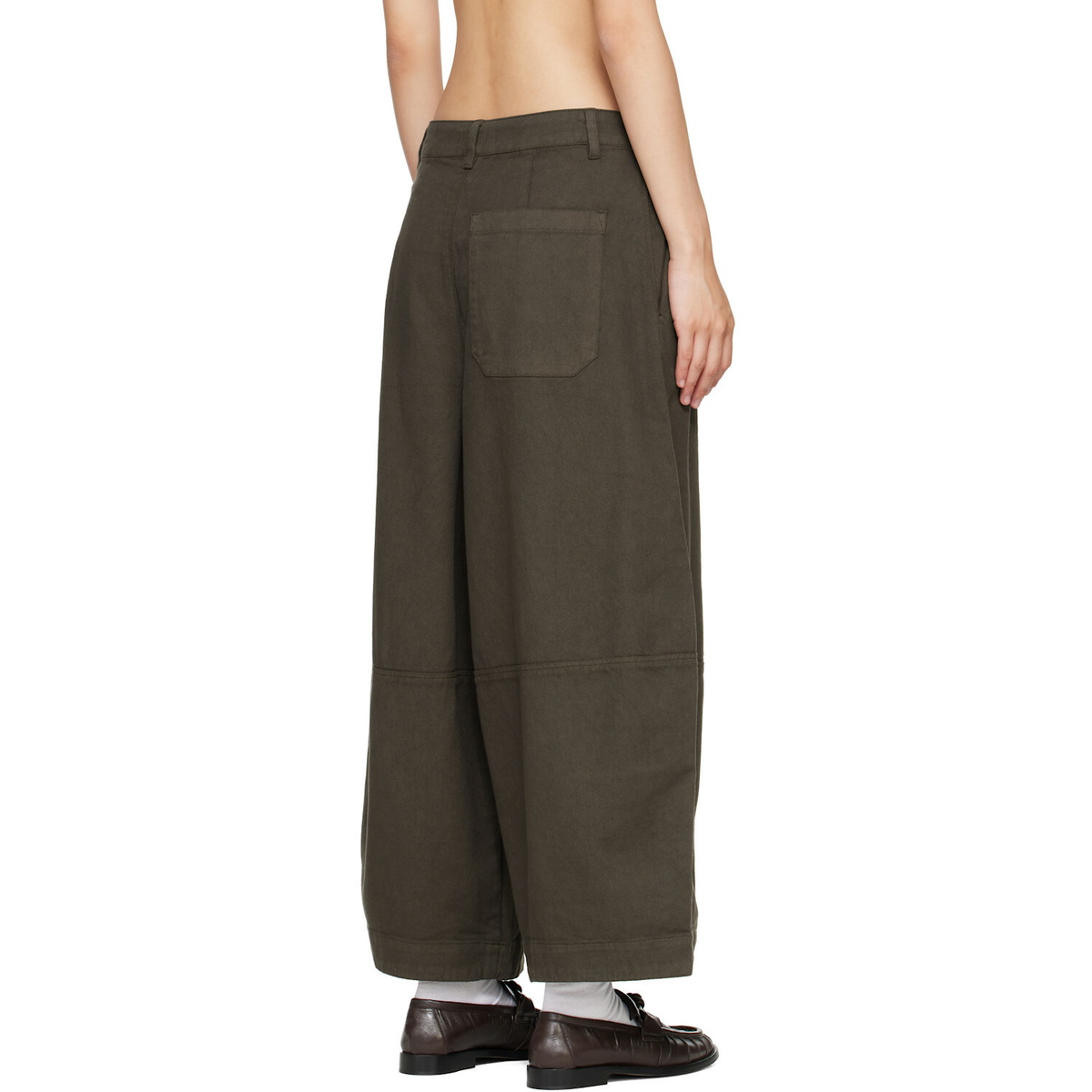 YMC Brown Deadbeat Trousers