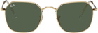 Ray-Ban Gold Jim Sunglasses