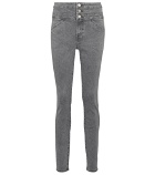 J Brand - Annalie high-rise skinny jeans
