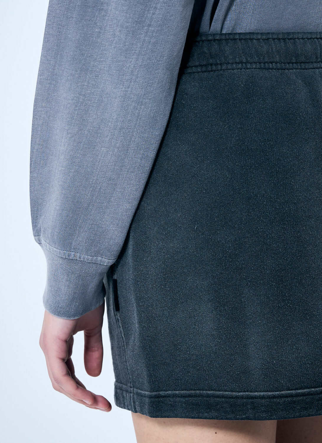 Alexander Wang Crystal Hotfix Tube Skirt