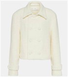 Xu Zhi Double-breasted wool-blend jacket