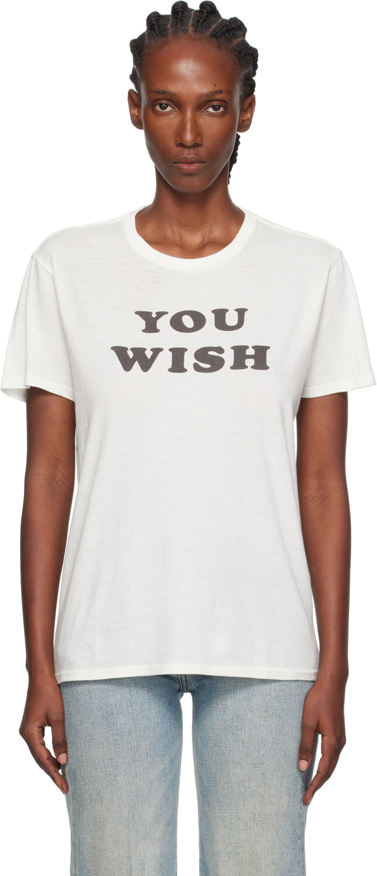 R13 Off-White 'You Wish' Boy T-shirt