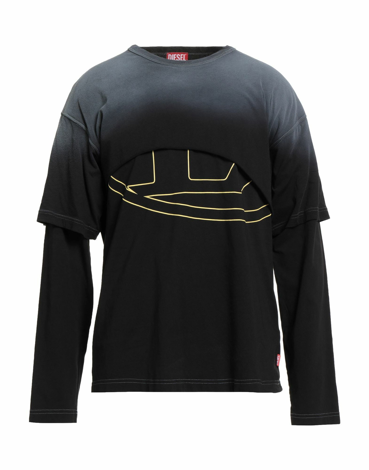 Diesel Mens T-shirt in Black