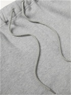 Private White V.C. - Straight-Leg Cotton, Wool and Cashmere-Blend Jersey Sweatpants - Gray