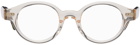 Oliver Peoples Beige Londell Glasses