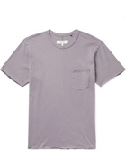 RAG & BONE - Miles Organic Cotton-Jersey T-Shirt - Purple