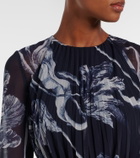 Erdem Floral voile gown