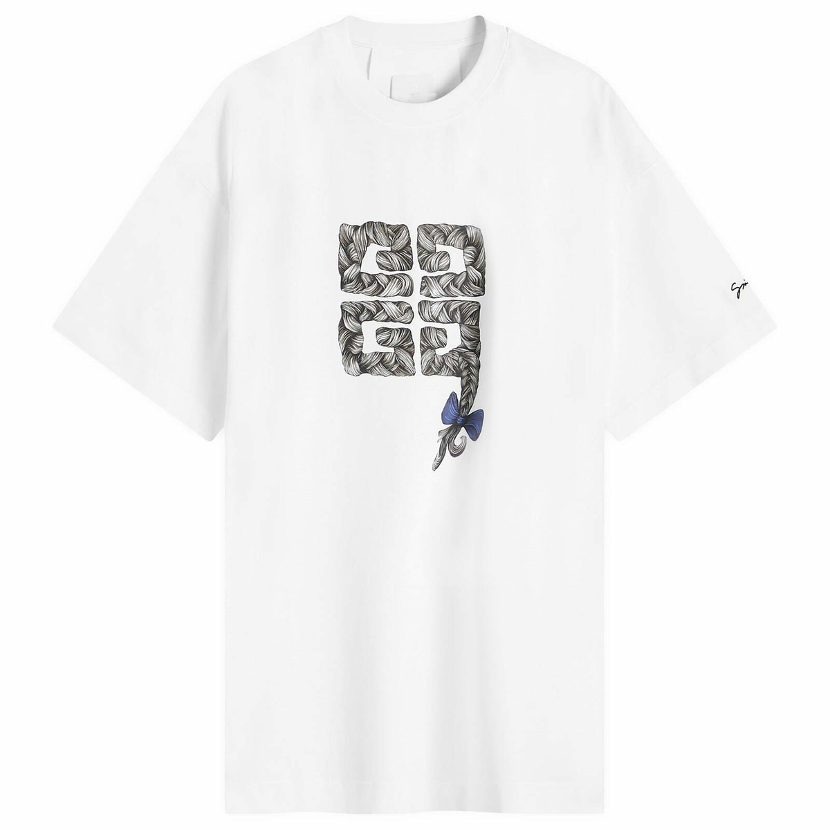 Givenchy Men s NineT Shirtn Fifty Two T Shirt in White Givenchy