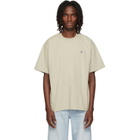 Stone Island Gray 2100030 Combed Organic Cotton Jersey T-shirt