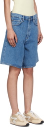 rag & bone Blue McKenna Denim Shorts