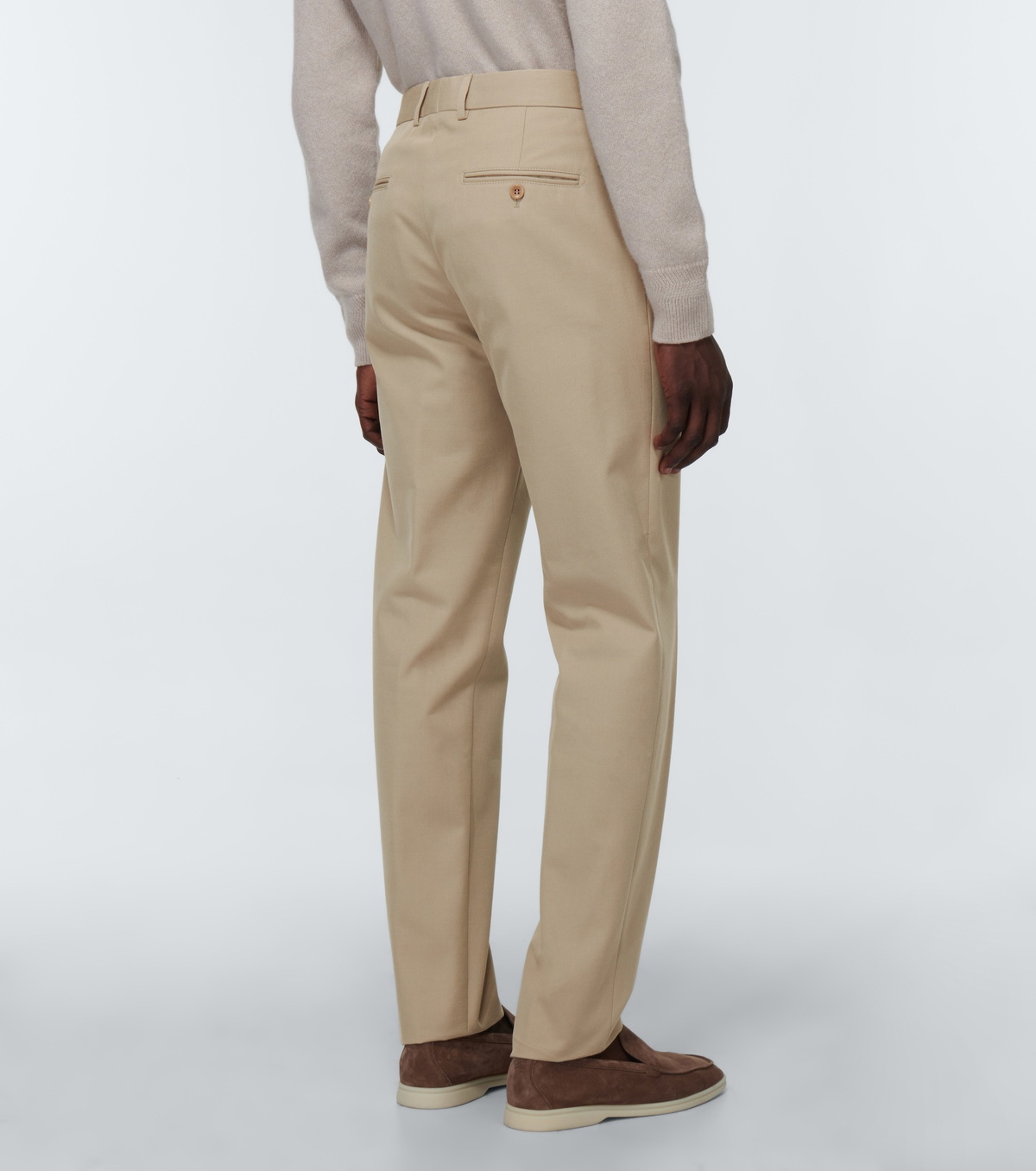 美品【 Loro Piana 】コットンチノパン [48] Loro Piana - Cotton and wool chinos Loro Piana