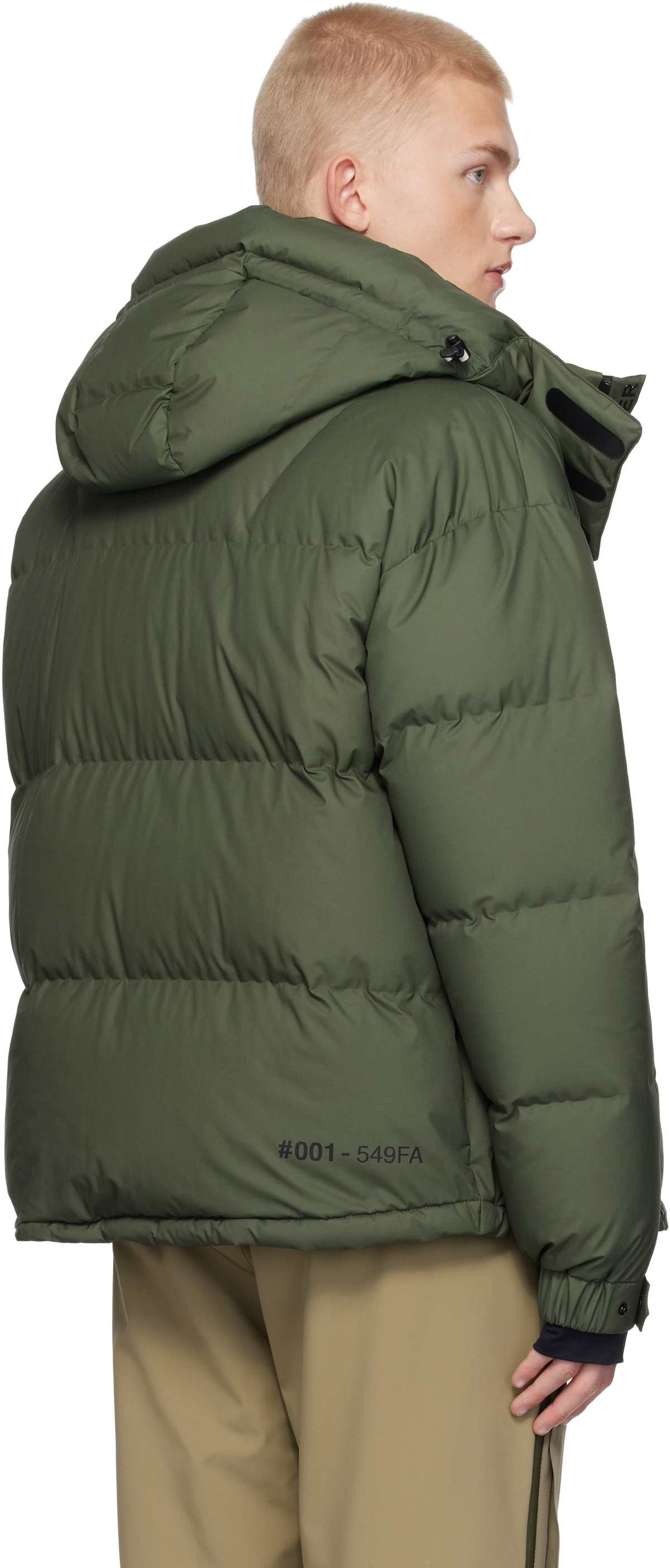Moncler Grenoble Green Coraia Down Jacket Moncler Grenoble