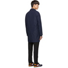 PS by Paul Smith Navy Mac Coat