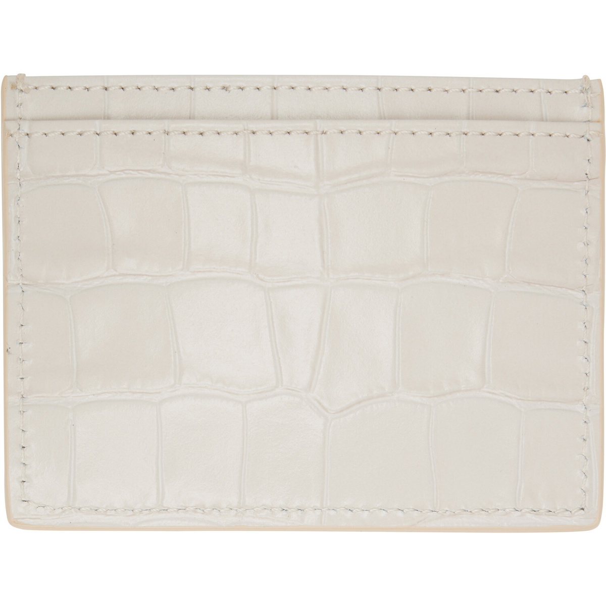 Vivienne Westwood Off-White Flat Card Holder