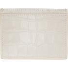 Vivienne Westwood Off-White Flat Card Holder