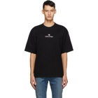 Balenciaga Black Sponsor Logo T-Shirt
