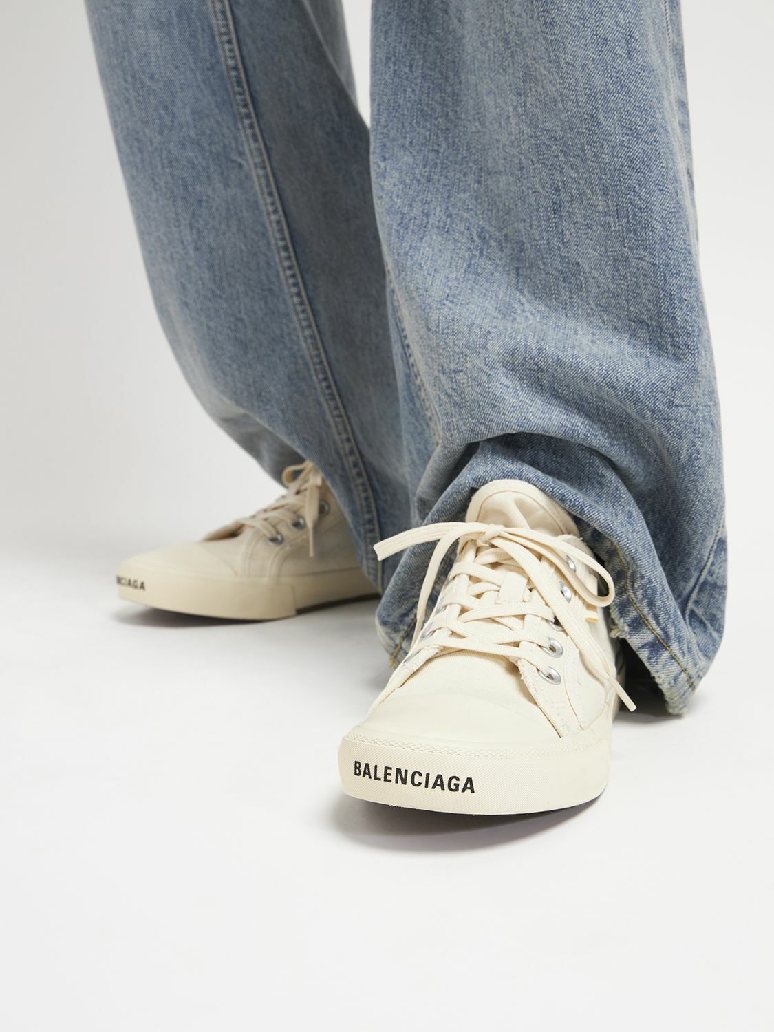 BALENCIAGA - 20mm Paris Low Top Sneakers Balenciaga