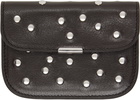 LEMAIRE Brown Soft Tab Studs Dots Card Holder