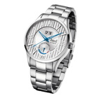 Arbutus Automatic White Dial Mens Watch AR915SWS