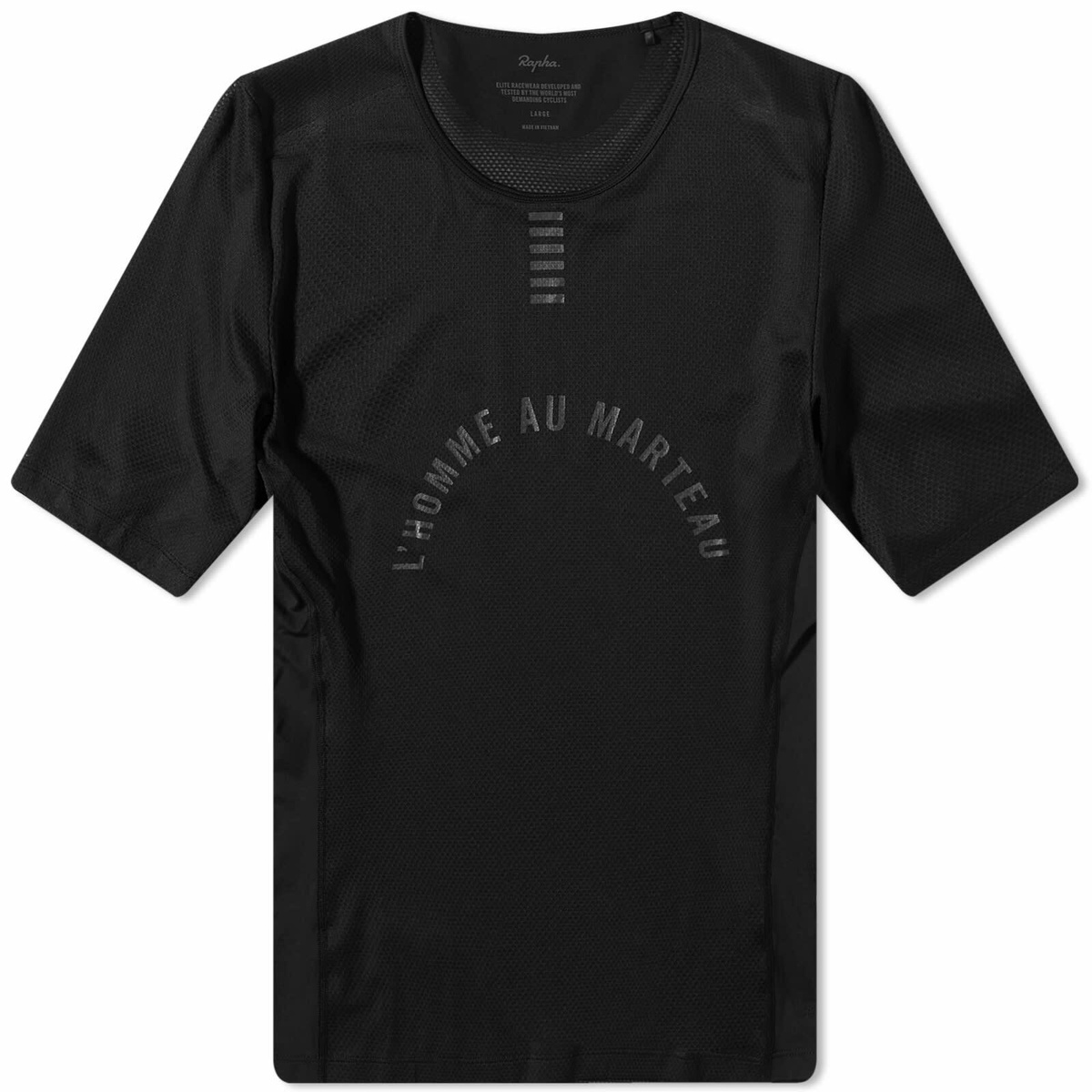 Rapha Men's Short Sleeve Pro Team Base Layer in Black Rapha