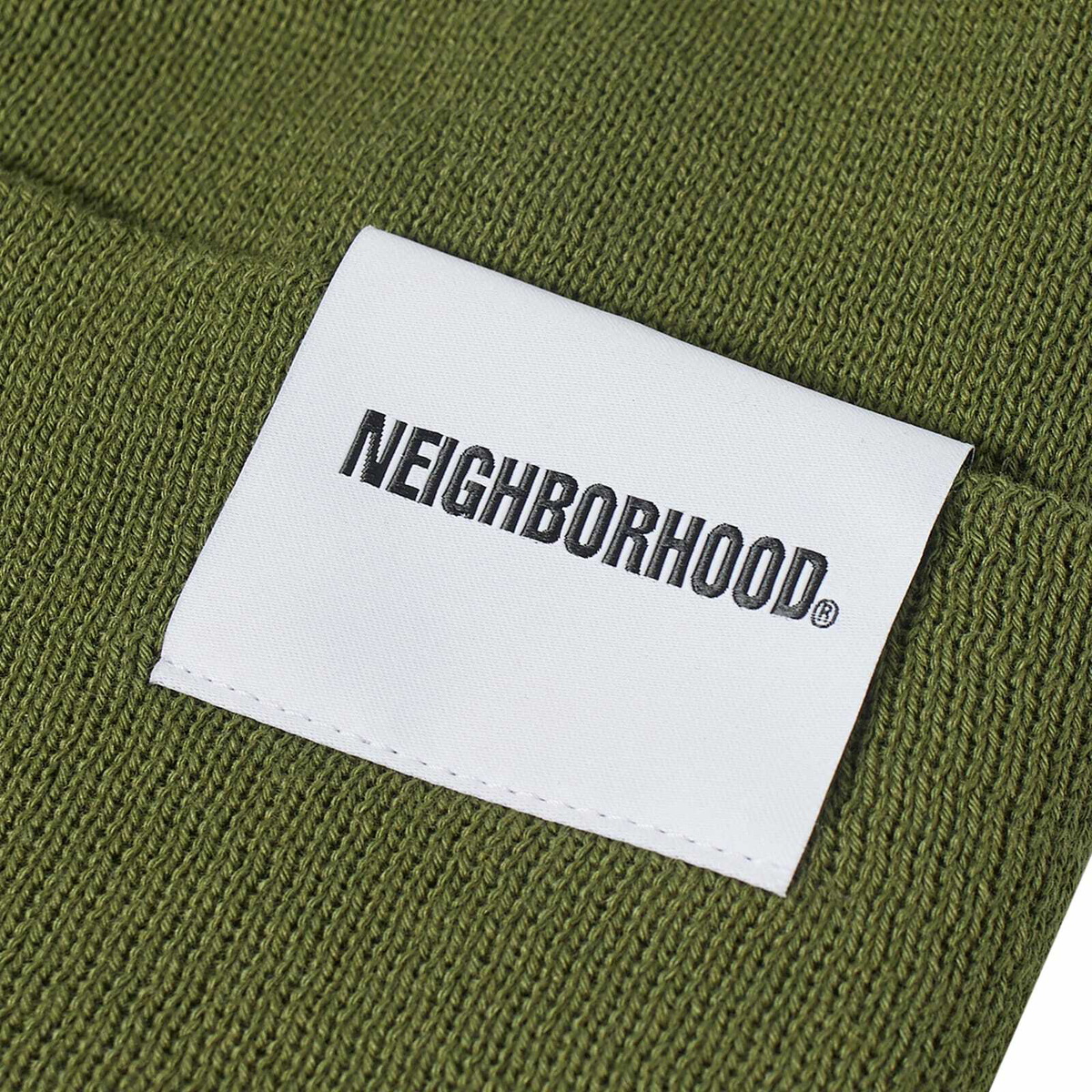SS26 NH ACRYLIC KNIT BEANIE OLIVE DRAB main image 1