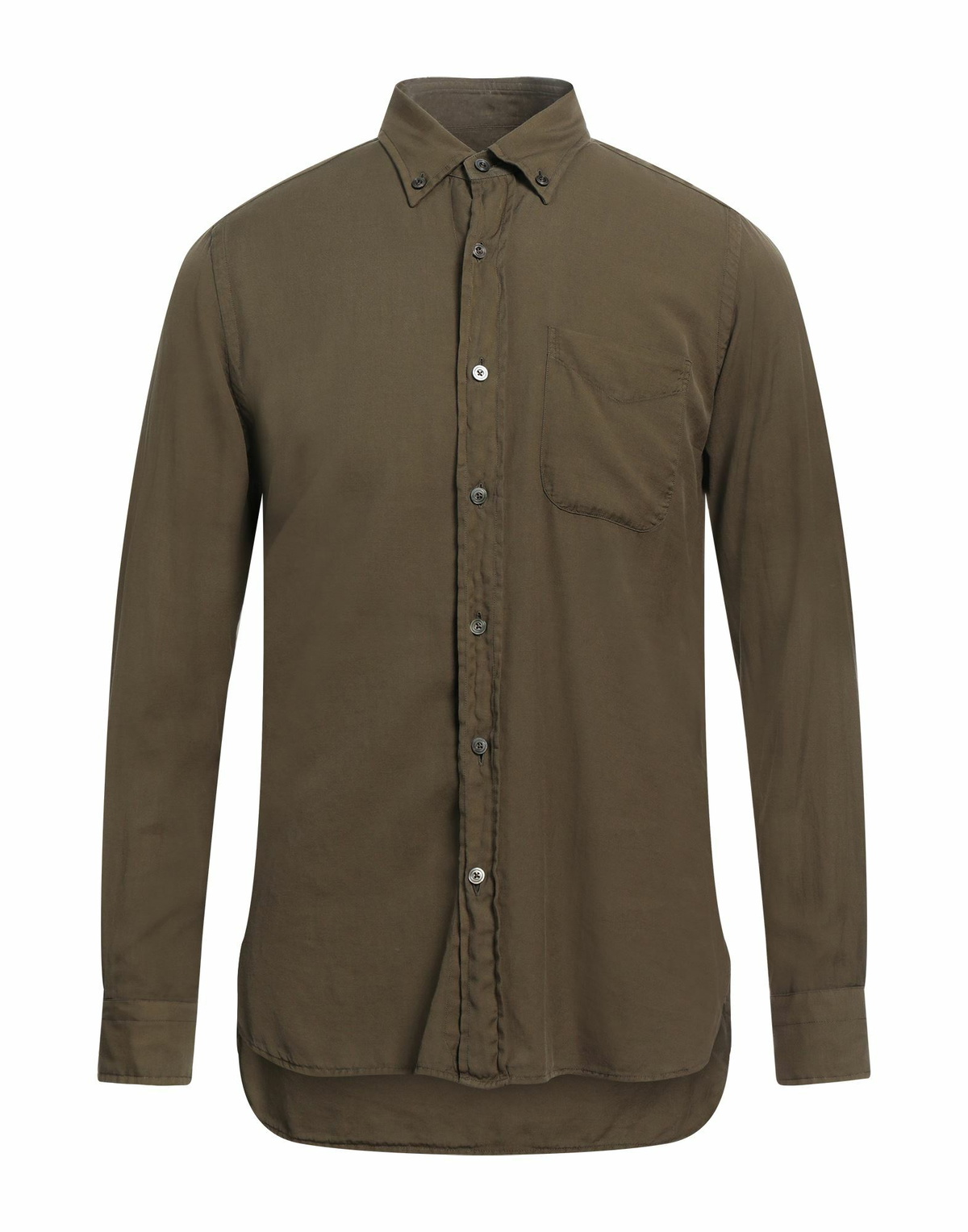 Tom Ford Mens Shirt Military in Green