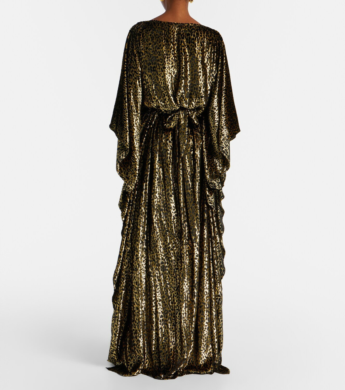 Roberto Cavalli Leopard-print kaftan