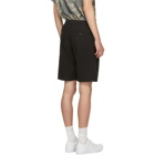 Saturdays NYC Black Keigo Crepe Shorts